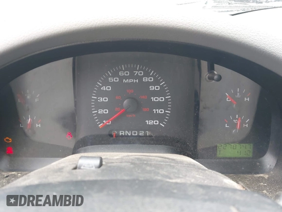 2005 Ford F-150 STX with VIN 1FTRX12W55NA78861, listed as a IAAI auction lot 42382239 with 227,874 mi miles and . Bid and sale history available at DreamBid. Image 7.
