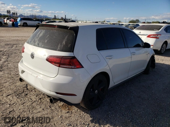 2018 Volkswagen Golf GTI S with VIN 3VW447AU6JM257174, listed as a Copart auction lot 66504742 with 52,232 mi miles. Bid and sale history available at carsss.com. Image 4.