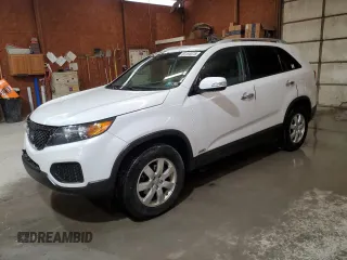2013 Kia Sorento LX with VIN 5XYKTDA26DG310564, listed as a Copart auction lot 50154475 with 206,517 mi miles and Salvage Title. Bid and sale history available at carsss.com. Image 1.