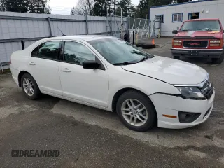 2010 Ford Fusion S with VIN 3FAHP0GAXAR266081, listed as a Copart auction lot 49902005 with 48,892 mi miles and Salvage Title. Bid and sale history available at carsss.com. Image 4.