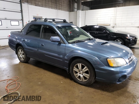 2005 Subaru Baja Turbo с VIN 4S4BT63CX55106521, выставлен на аукционе Copart как лот 60352775 с пробегом 150 428 миль миль и Чистый • Clean title. История ставок и продаж доступна на DreamBid. Изображение 4.