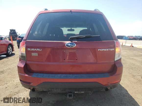 2009 Subaru Forester X with VIN JF2SH63679H729665, listed as a Copart auction lot 59606545 with 198,941 mi miles and Salvage title. Bid and sale history available at DreamBid. Image 6.