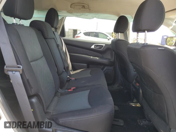 2020 Nissan Pathfinder S with VIN 5N1DR2AN7LC618959, listed as a Copart auction lot 57436355 with 66,458 mi miles and Salvage title. Bid and sale history available at DreamBid. Image 11.