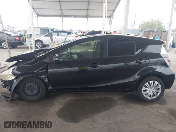 2012 Toyota Prius One with VIN JTDKDTB39C1021255, listed as a IAAI auction lot 42044059 with 190,989 mi miles. Bid and sale history available at carsss.com. Image 15.