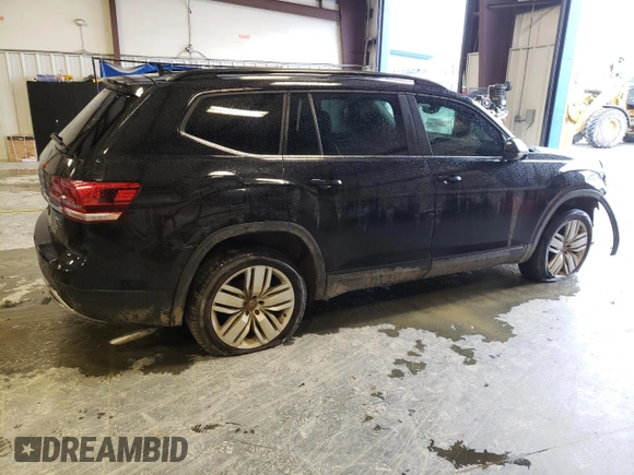 2020 Volkswagen Atlas SE with VIN 1V2UR2CA0LC505304, listed as a Copart auction lot 38771363 with 36,451 mi miles and . Bid and sale history available at DreamBid. Image 3.