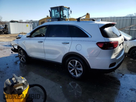 2019 Kia Sorento EX with VIN 5XYPHDA52KG473095, listed as a Copart auction lot 45869305 with 80,130 mi miles and Clean Title. Bid and sale history available at DreamBid. Image 2.
