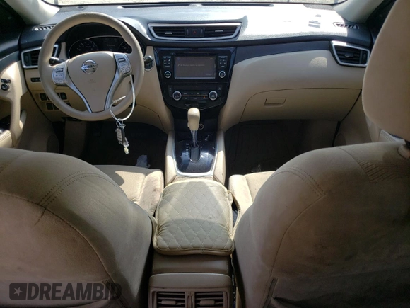2014 Nissan Rogue SV with VIN 5N1AT2MT5EC805568, listed as a Copart auction lot 52109045 with 184,033 mi miles and Salvage Title. Bid and sale history available at carsss.com. Image 8.