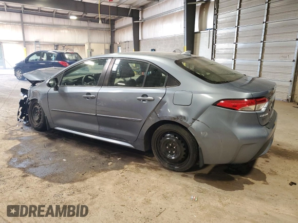 2020 Toyota Corolla LE with VIN JTDEPRAE3LJ090615, listed as a Copart auction lot 48289505 with 214,319 mi miles and Salvage Title. Bid and sale history available at carsss.com. Image 2.