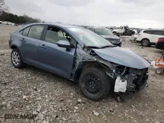 2024 Toyota Corolla LE with VIN JTDB4MEEXR3021359, listed as a Copart auction lot 47384755 with 35,665 mi miles and Salvage Title. Bid and sale history available at carsss.com. Image 4.