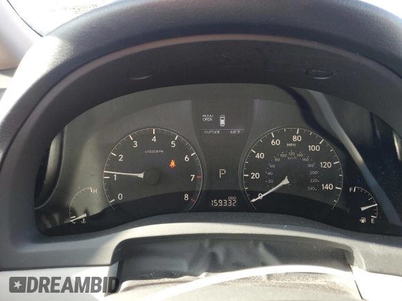 2010 Lexus RX 350 with VIN 2T2ZK1BA7AC012839, listed as a Copart auction lot 57768755 with 159,332 mi miles and Clean title. Bid and sale history available at DreamBid. Image 9.