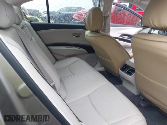 2014 Acura RLX Tech Pkg with VIN JH4KC1F57EC003409, listed as a IAAI auction lot 41758955 with 78,285 mi miles. Bid and sale history available at carsss.com. Image 8.