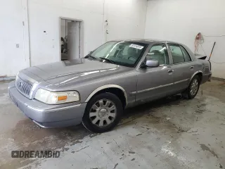 2006 Mercury Grand Marquis LS Premium with VIN 2MEFM75W56X647412, listed as a Copart auction lot 52414915 with 70,687 mi miles and Salvage Title. Bid and sale history available at DreamBid. Image 1.