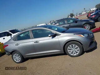 2022 Hyundai Accent SE with VIN 3KPC24A6XNE164078, listed as a IAAI auction lot 41975657 with 36,977 mi miles and . Bid and sale history available at carsss.com. Image 13.