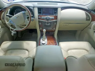 2015 Infiniti QX80 z VIN JN8AZ2NE5F9087834, wystawiony jako Copart lot #60919505 z przebiegiem 42 526 mil mil oraz Szkoda całkowita • Salvage title. Historia ofert i sprzedaży dostępna na DreamBid. Obrazek 8.