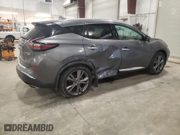 2019 Nissan Murano SL z VIN 5N1AZ2MS0KN142769, wystawiony jako Copart lot #53035655 z przebiegiem 44 188 mil mil oraz Szkoda całkowita • Salvage title. Historia ofert i sprzedaży dostępna na DreamBid. Obrazek 3.