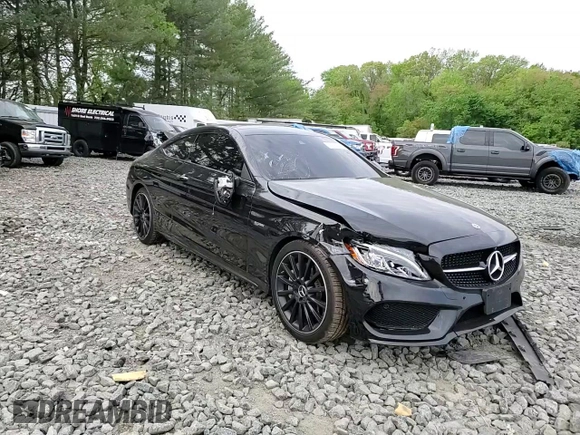 2018 Mercedes-Benz C 43 AMG z VIN WDDWJ6EB5JF672788, wystawiony jako Copart lot #55518825 z przebiegiem 61 840 mil mil oraz Szkoda całkowita • Salvage title. Historia ofert i sprzedaży dostępna na DreamBid. Obrazek 13.