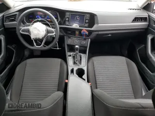 2024 Volkswagen Jetta S with VIN 3VW5M7BU2RM068794, listed as a Copart auction lot 55242115 with 16,952 mi miles and Salvage title. Bid and sale history available at DreamBid. Image 8.