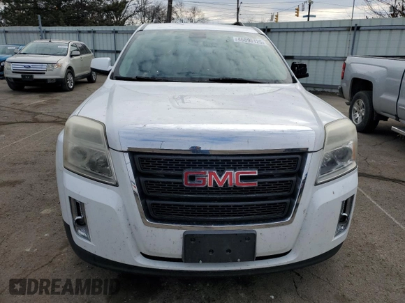 2011 GMC Terrain SLT-1 with VIN 2CTFLVE53B6235302, listed as a Copart auction lot 46898125 with 183,059 mi miles and Salvage title. Bid and sale history available at DreamBid. Image 5.