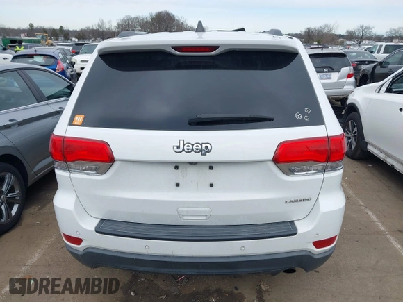 2018 Jeep Grand Cherokee Laredo E with VIN 1C4RJEAG2JC402812, listed as a IAAI auction lot 41439871 with 114,535 mi miles. Bid and sale history available at carsss.com. Image 17.