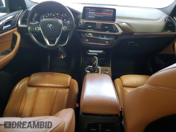 2018 BMW X3 xDrive30i with VIN 5UXTR9C53JLD62050, listed as a Copart auction lot 48326875 with 97,525 mi miles and Salvage Title. Bid and sale history available at carsss.com. Image 8.