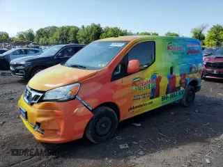 2020 Nissan NV200 SV with VIN 3N6CM0KN0LK699893, listed as a Copart auction lot 61254515 with 98,841 mi miles and Salvage title. Bid and sale history available at DreamBid. Image 1.