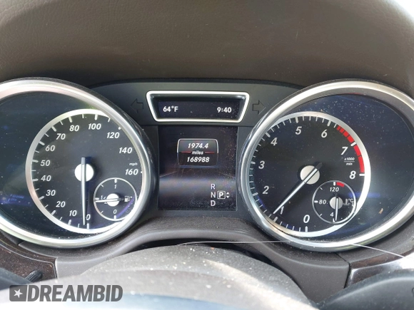2014 Mercedes-Benz M 350 with VIN 4JGDA5HBXEA360939, listed as a IAAI auction lot 41931512 with 168,988 mi miles and . Bid and sale history available at DreamBid. Image 7.