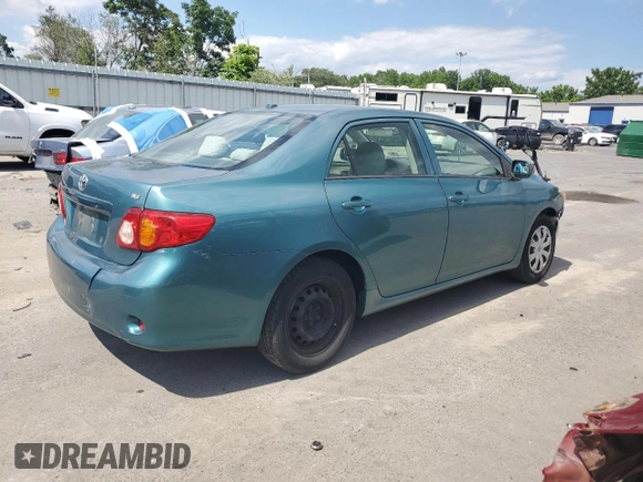 2010 Toyota Corolla with VIN 2T1BU4EE2AC293903, listed as a Copart auction lot 65365585 with 195,305 mi miles and Salvage title. Bid and sale history available at DreamBid. Image 3.