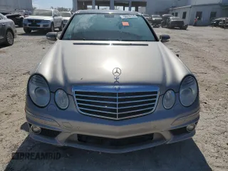 2007 Mercedes-Benz E 63 AMG with VIN WDBUF77X77B038575, listed as a Copart auction lot 76578174 with Not Provided miles and Salvage Title. Bid and sale history available at carsss.com. Image 5.