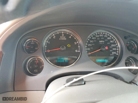 2007 Chevrolet Suburban LT with VIN 3GNFK16387G207034, listed as a Copart auction lot 53916845 with 138,015 mi miles and Salvage Title. Bid and sale history available at carsss.com. Image 9.