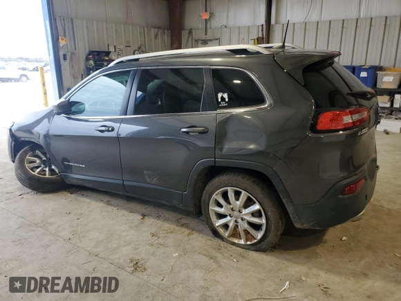 2016 Jeep Cherokee Limited with VIN 1C4PJLDB2GW146464, listed as a Copart auction lot 44597035 with 131,407 mi miles and Salvage Title. Bid and sale history available at carsss.com. Image 2.
