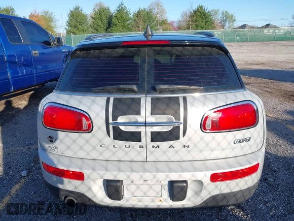 2019 MINI Clubman Cooper with VIN WMWLN5C56K2E34756, listed as a IAAI auction lot 41916663 with 85,860 mi miles and . Bid and sale history available at DreamBid. Image 16.
