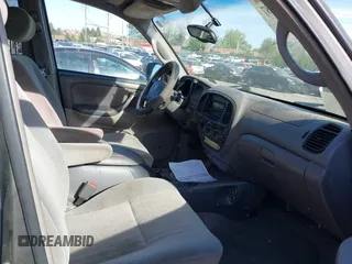 2004 Toyota Tundra SR5 with VIN 5TBET34124S445806, listed as a IAAI auction lot 42093587 with 141,061 mi miles and . Bid and sale history available at carsss.com. Image 5.