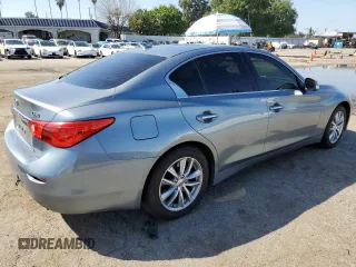 2017 Infiniti Q50 3.0t Premium with VIN JN1EV7AP7HM736808, listed as a Copart auction lot 49409185 with 135,802 mi miles and Salvage Title. Bid and sale history available at carsss.com. Image 3.
