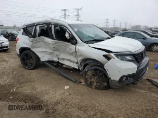 2021 Honda Passport Sport with VIN 5FNYF8H25MB014585, listed as a Copart auction lot 51894025 with 36,910 mi miles and Salvage title. Bid and sale history available at DreamBid. Image 4.