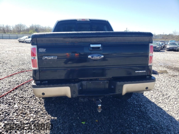 2012 Ford F-150 XL with VIN 1FTFW1EF1CFC47492, listed as a Copart auction lot 49002225 with 189,042 mi miles and Salvage Title. Bid and sale history available at carsss.com. Image 6.
