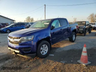 2016 Chevrolet Colorado 2WD WT with VIN 1GCGSBEA0G1107432, listed as a Copart auction lot 80874374 with 127,879 mi miles and Salvage Title. Bid and sale history available at carsss.com. Image 1.