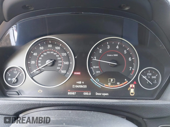 2016 BMW 4 Series 428i xDrive with VIN WBA4C9C5XGG135893, listed as a IAAI auction lot 41976541 with 86,987 mi miles and . Bid and sale history available at carsss.com. Image 7.