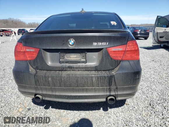 2011 BMW 3 Series 335i xDrive with VIN WBAPL5C55BA920565, listed as a Copart auction lot 47410085 with 135,919 mi miles and Salvage title. Bid and sale history available at DreamBid. Image 6.
