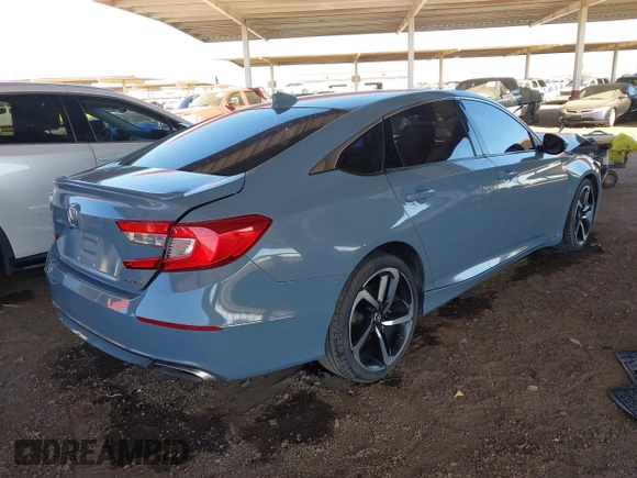 2019 Honda Accord Sport with VIN 1HGCV1F37KA097587, listed as a IAAI auction lot 41662316 with 82,188 mi miles and . Bid and sale history available at carsss.com. Image 4.