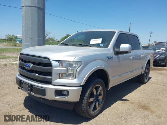 2017 Ford F-150 XL with VIN 1FTEW1EF8HKD41380, listed as a IAAI auction lot 42031495 with 93,332 mi miles and . Bid and sale history available at DreamBid. Image 6.