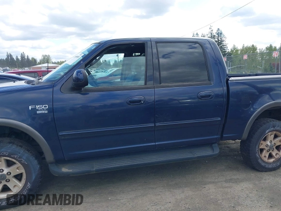 2003 Ford F-150 XLT with VIN 1FTRW08L93KD64270, listed as a IAAI auction lot 42088905 with 181,528 mi miles. Bid and sale history available at carsss.com. Image 14.