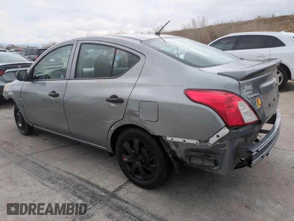 2014 Nissan Versa SV with VIN 3N1CN7AP1EL819809, listed as a Copart auction lot 51960405 with 144,859 mi miles and Salvage Title. Bid and sale history available at DreamBid. Image 2.