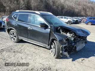 2019 Nissan Rogue SL with VIN 5N1AT2MVXKC816742, listed as a Copart auction lot 47934025 with 87,303 mi miles and Salvage Title. Bid and sale history available at carsss.com. Image 4.