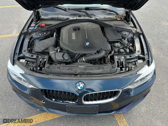 2017 BMW 4 Series 440i xDrive with VIN WBA4E5C54HG188707, listed as a Copart auction lot 52925905 with 91,287 mi miles and Salvage Title. Bid and sale history available at carsss.com. Image 9.