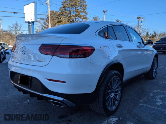 2021 Mercedes-Benz GLC with VIN W1N0J8EB7MF968355, listed as a Copart auction lot 44853895 with 38,779 mi miles and Clean Title. Bid and sale history available at carsss.com. Image 4.