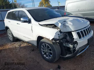 2015 Jeep Grand Cherokee Limited with VIN 1C4RJEBG8FC822774, listed as a IAAI auction lot 40939140 with 146,609 mi miles. Bid and sale history available at carsss.com. Image 1.