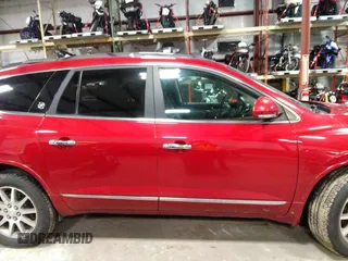 2014 Buick Enclave Leather with VIN 5GAKRBKD8EJ238501, listed as a IAAI auction lot 40883285 with 129,651 mi miles and . Bid and sale history available at carsss.com. Image 13.
