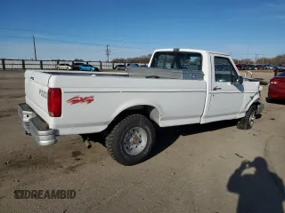 1993 Ford F-150 with VIN 2FTEF14Y2PCA76591, listed as a Copart auction lot 51485965 with 0 mi miles and Salvage Title. Bid and sale history available at carsss.com. Image 3.