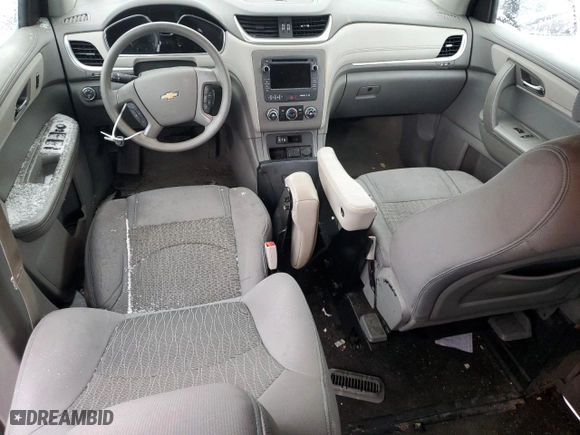 2016 Chevrolet Traverse LS with VIN 1GNKRFED3GJ323659, listed as a Copart auction lot 85879554 with 0 mi miles and Clean Title. Bid and sale history available at carsss.com. Image 8.