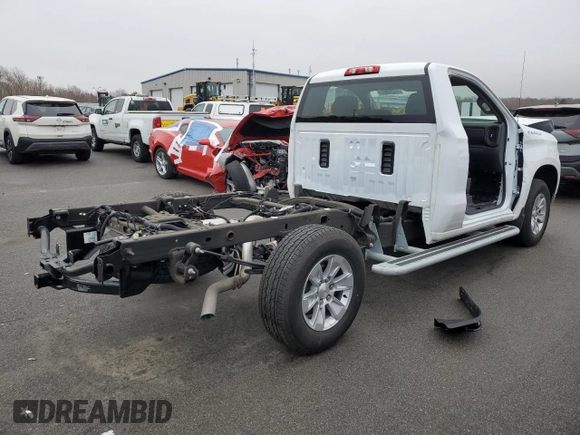 2024 Chevrolet Silverado 1500 Work Truck with VIN 3GCNAAED8RG363871, listed as a Copart auction lot 50422745 with 8,338 mi miles and Clean Title. Bid and sale history available at carsss.com. Image 3.
